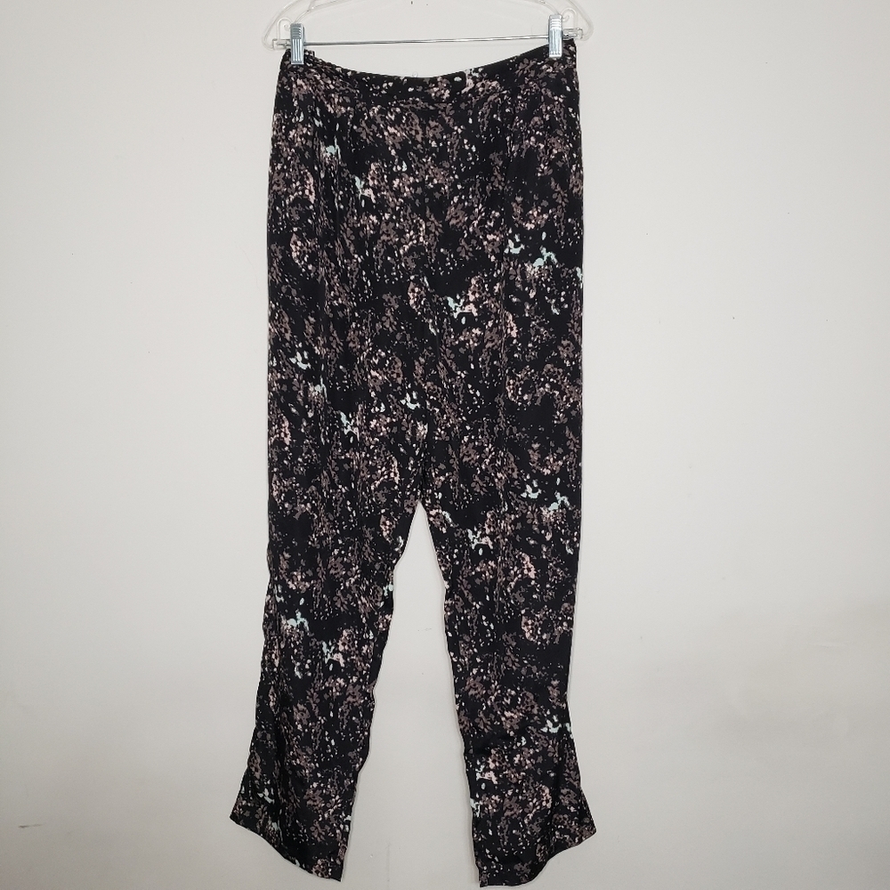 J Jess Floral Print Pant Size Large - 16